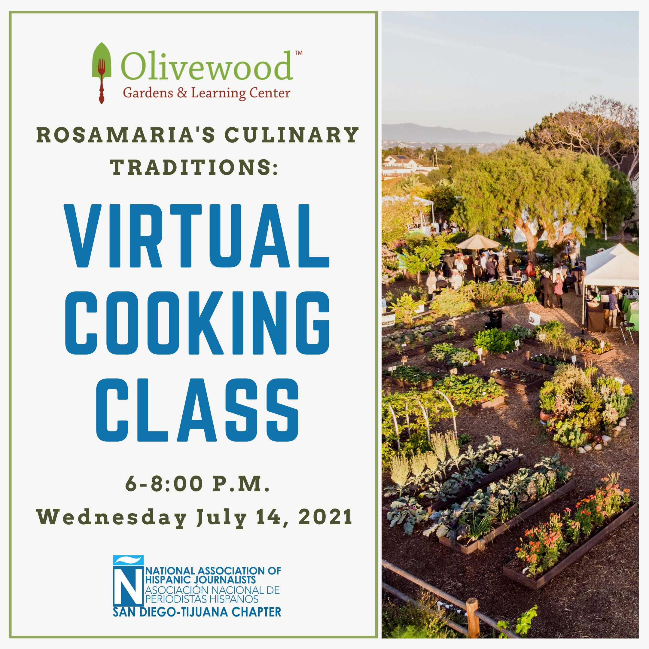 Rosamaria’s Culinary Traditions: Virtual Cooking Class