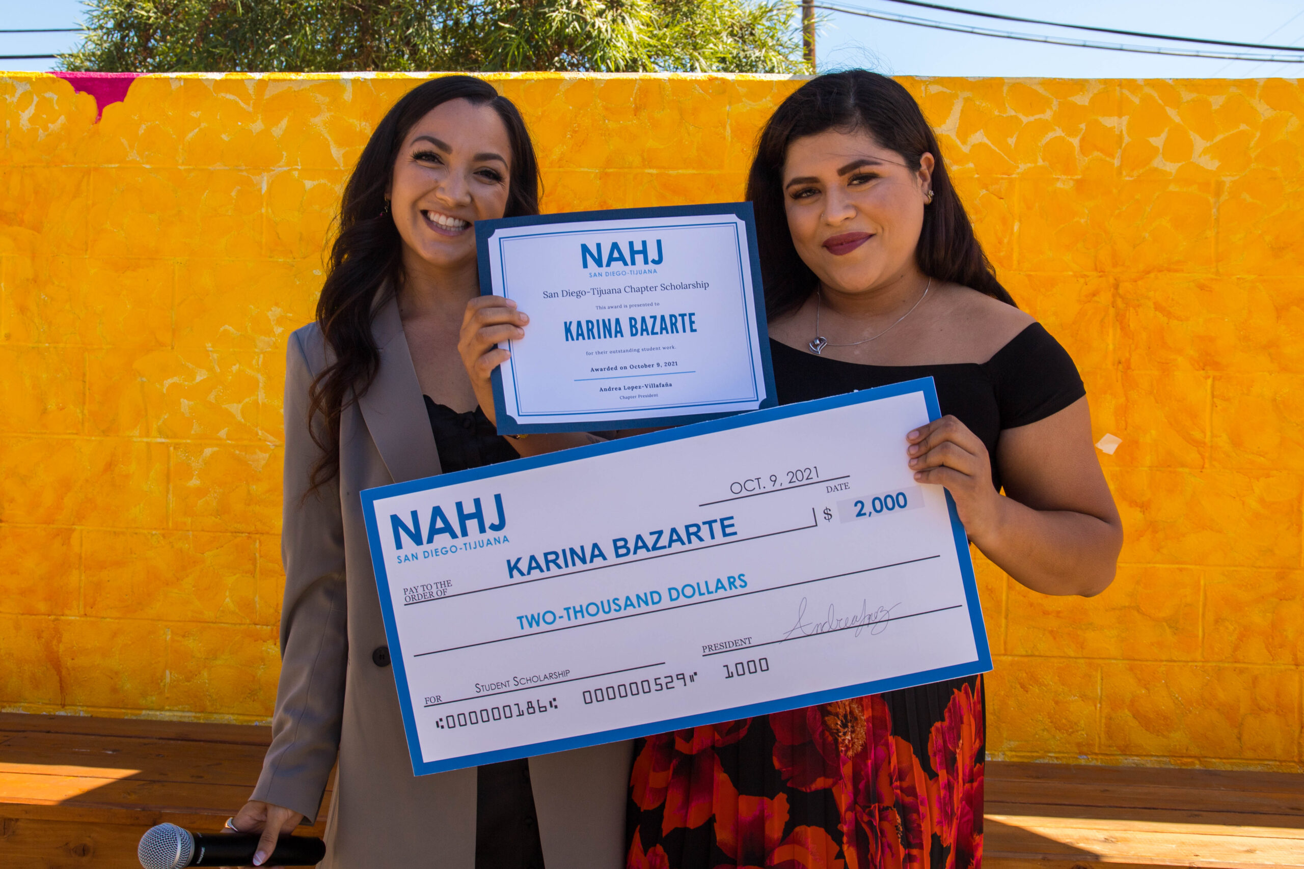 NAHJ SD-TJ Gives $3,000 in scholarships