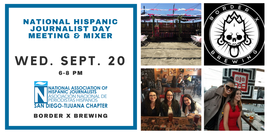 9/20 – Celebrate National Hispanic Journalist Day at Border X